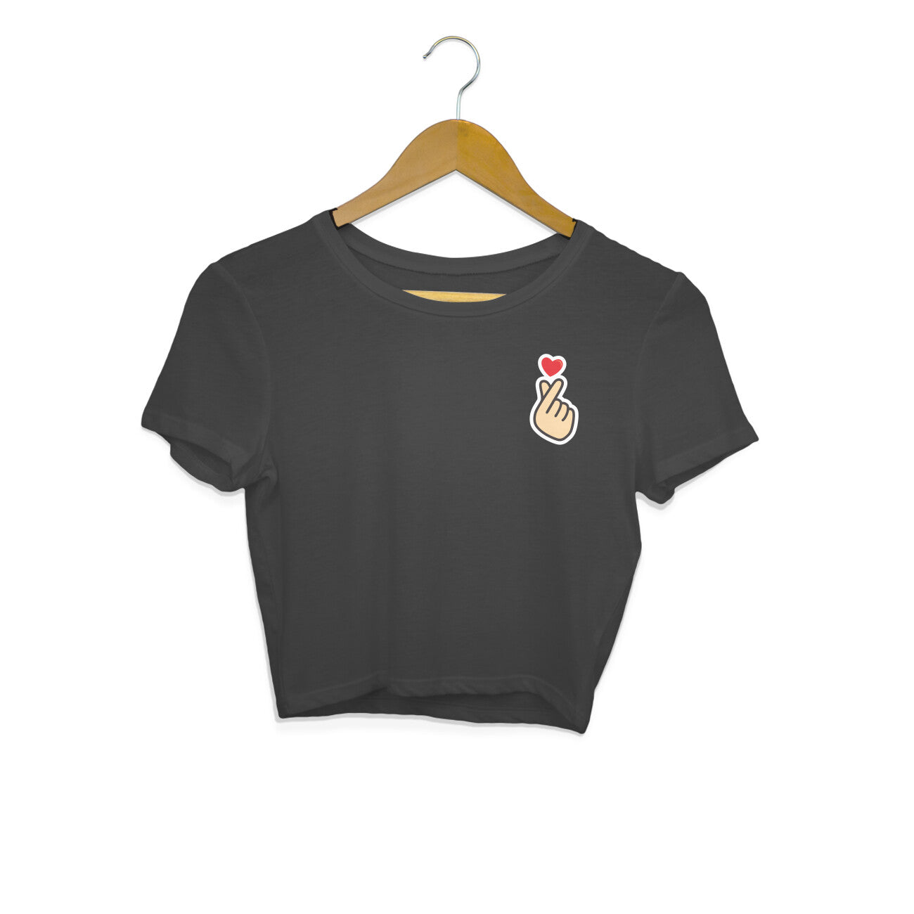 Camiseta crop online top