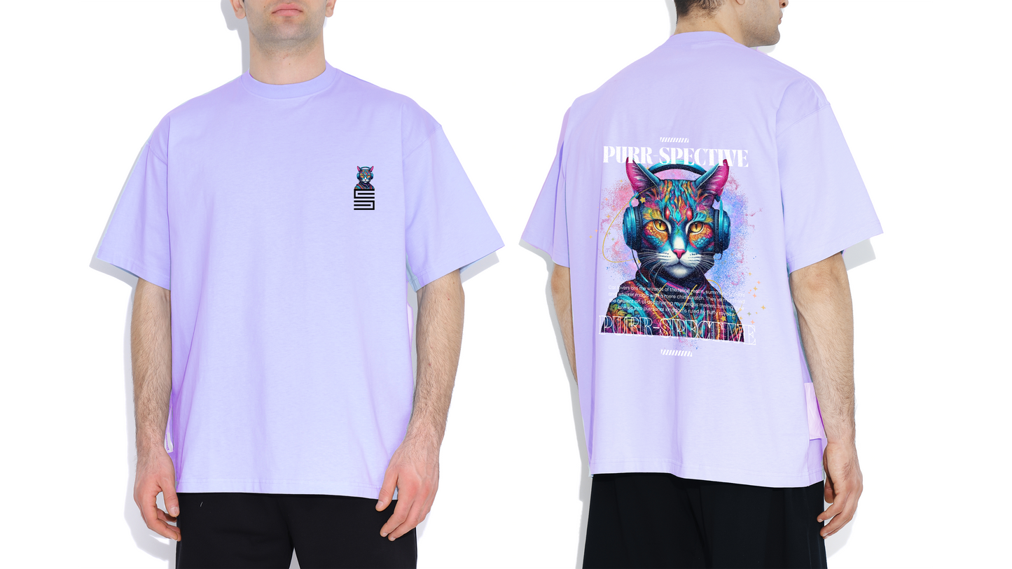 Spirit animal - Cat - Oversized tees