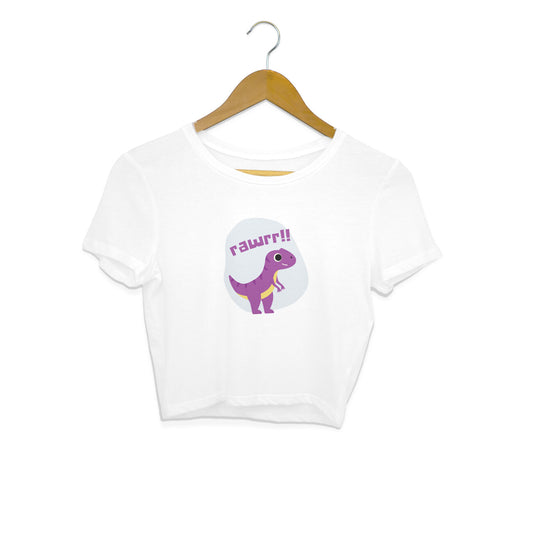 Cute Dino - Women's crop tops