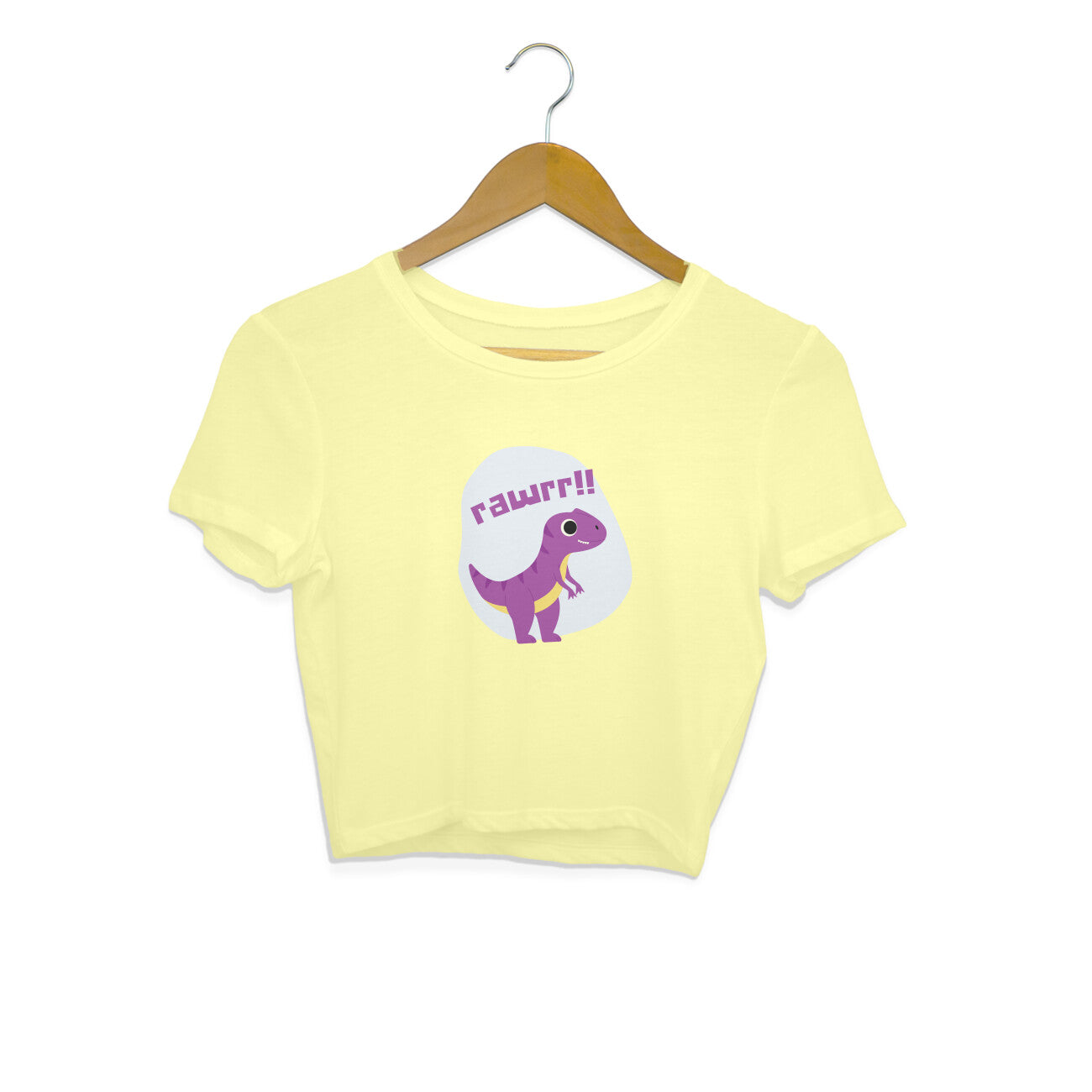 Cute Dino - Women's crop tops