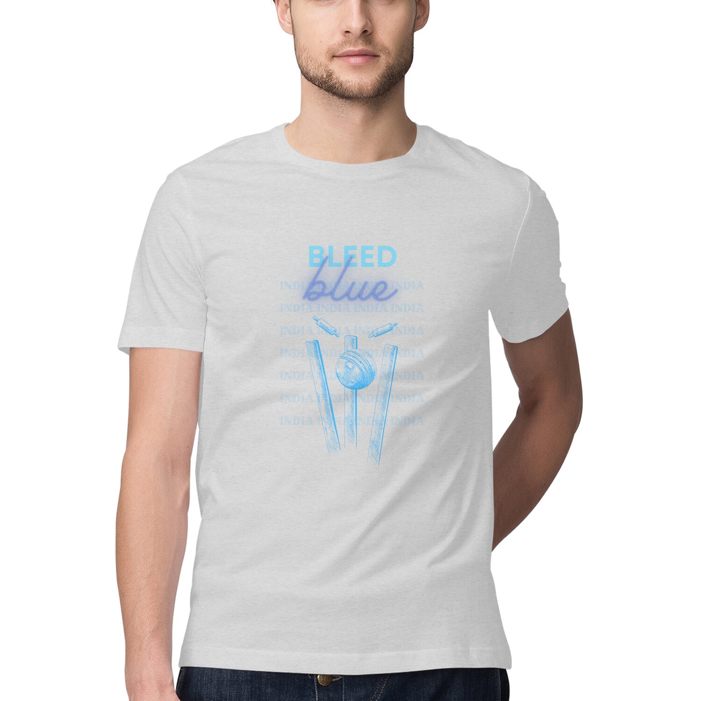 Bleed Blue - Men's T-shirts