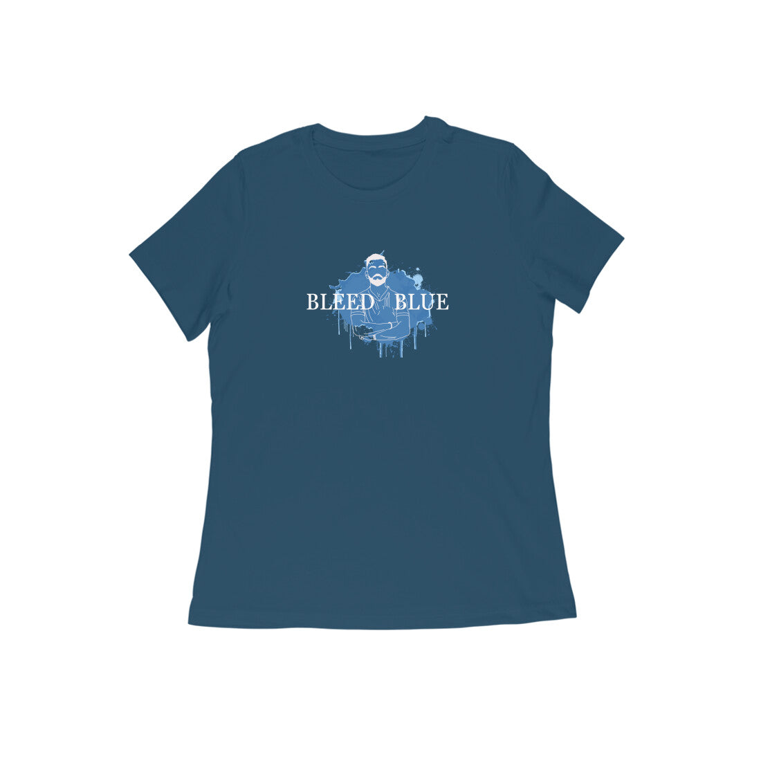 Bleed Blue- Women's T-shirts