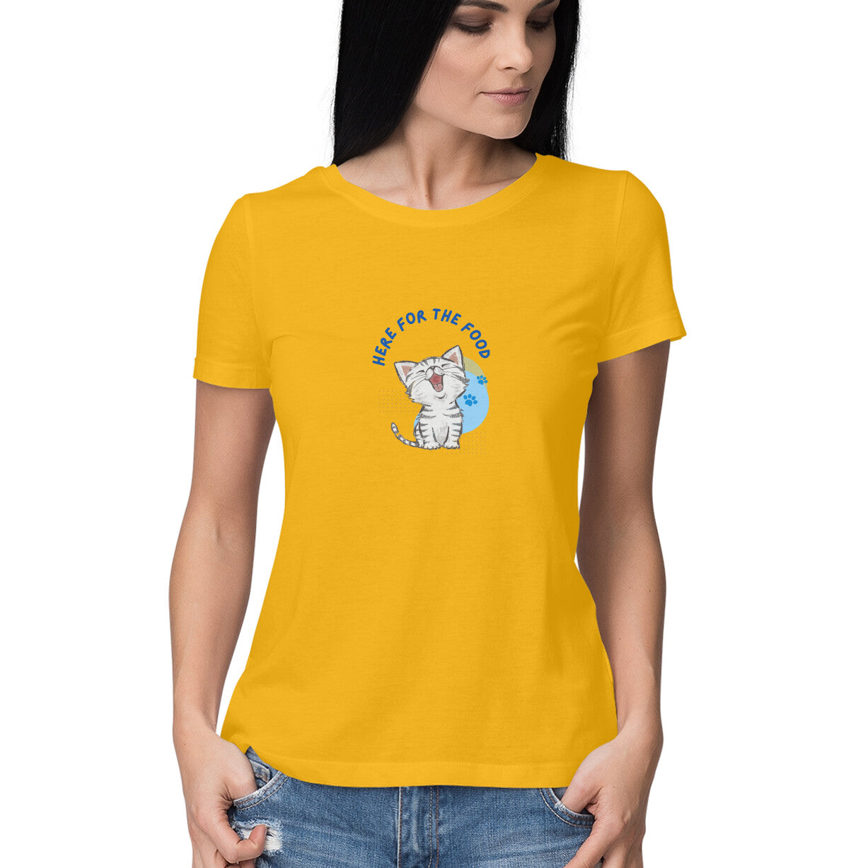 Here for the food - Women's T-shirts