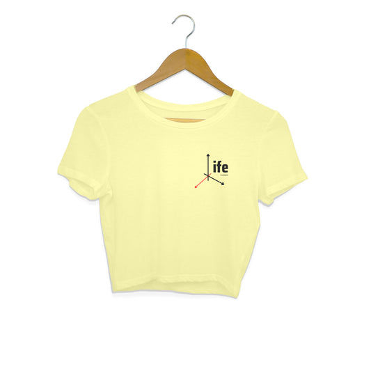 Life is a beach - Women's crop tops