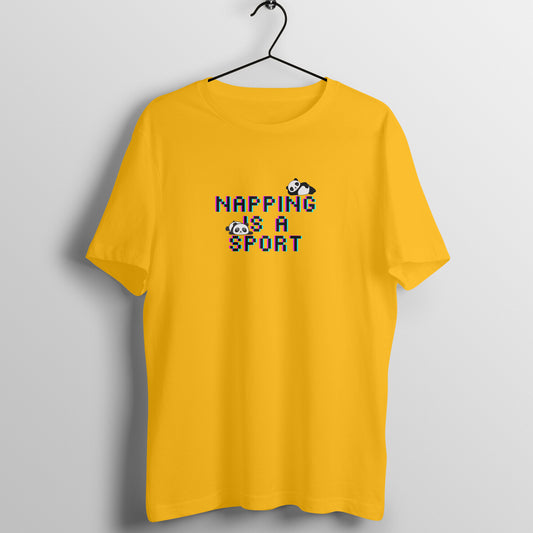 Napping is a sport - Men's T-shirts