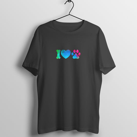 I love paws - Men's T-shirts