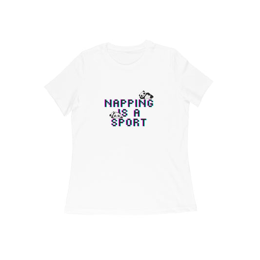 Napping is a sport - Women's T-shirts