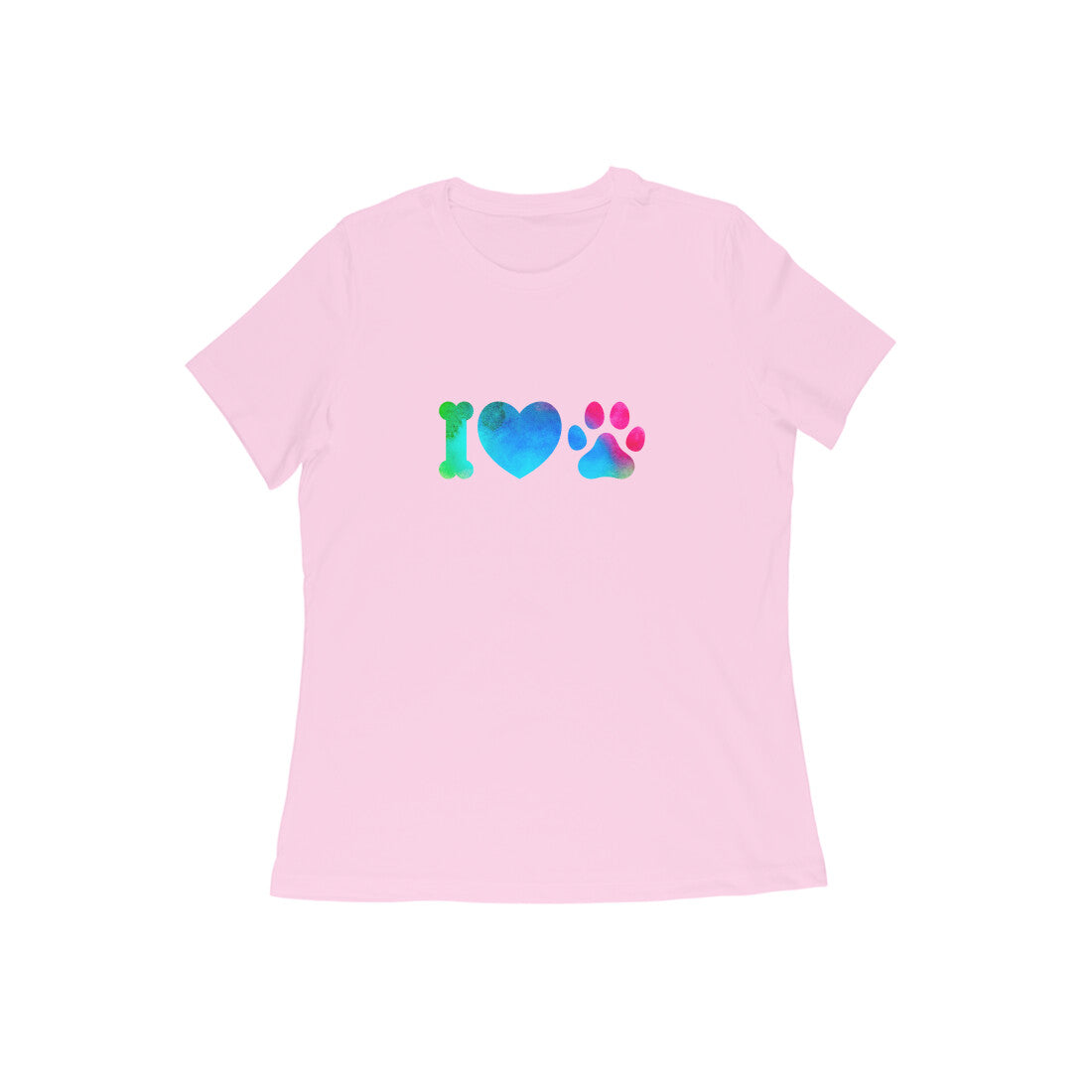 I love Paws - Women's T-shirts