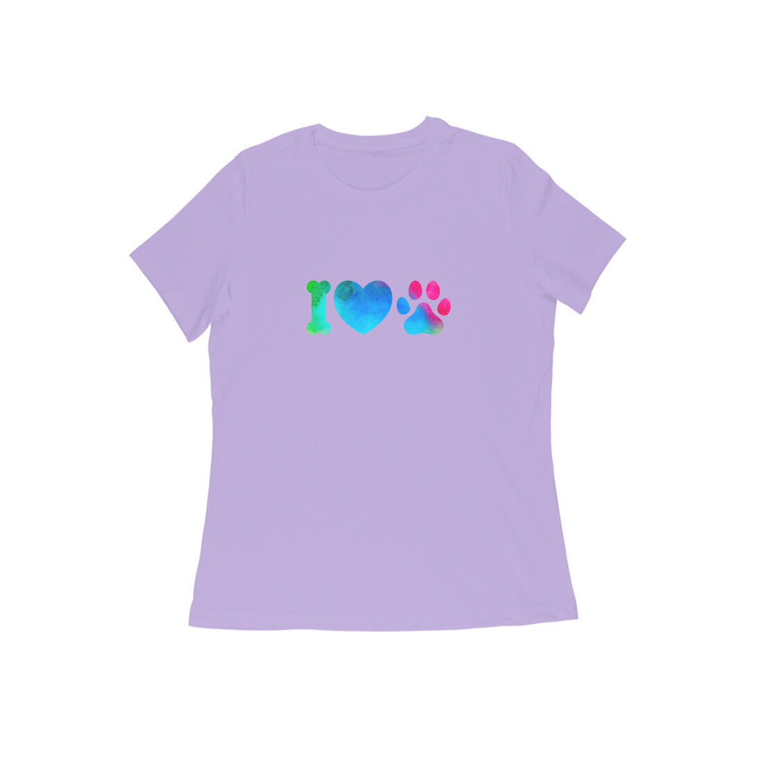 I love Paws - Women's T-shirts