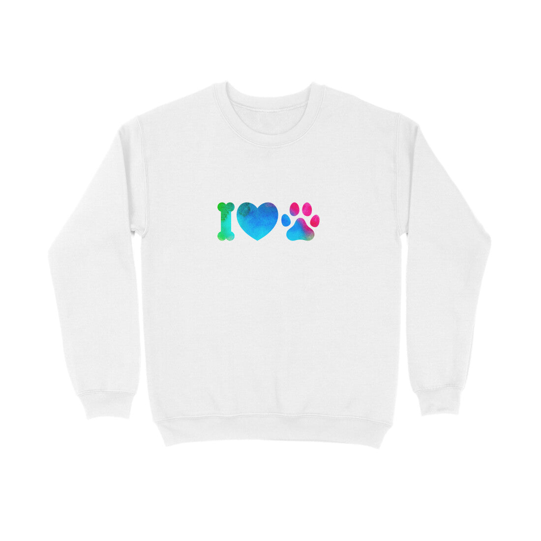 I love paws- Unisex sweatshirts