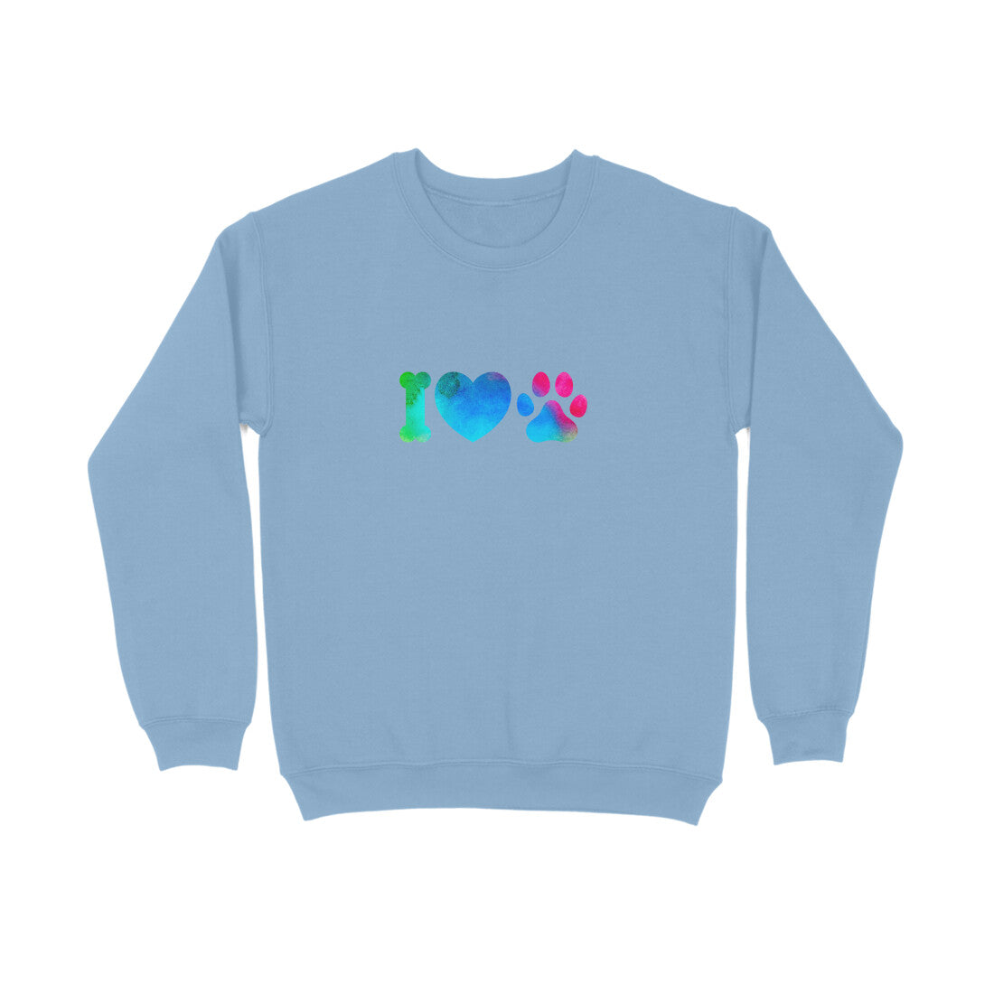 I love paws- Unisex sweatshirts