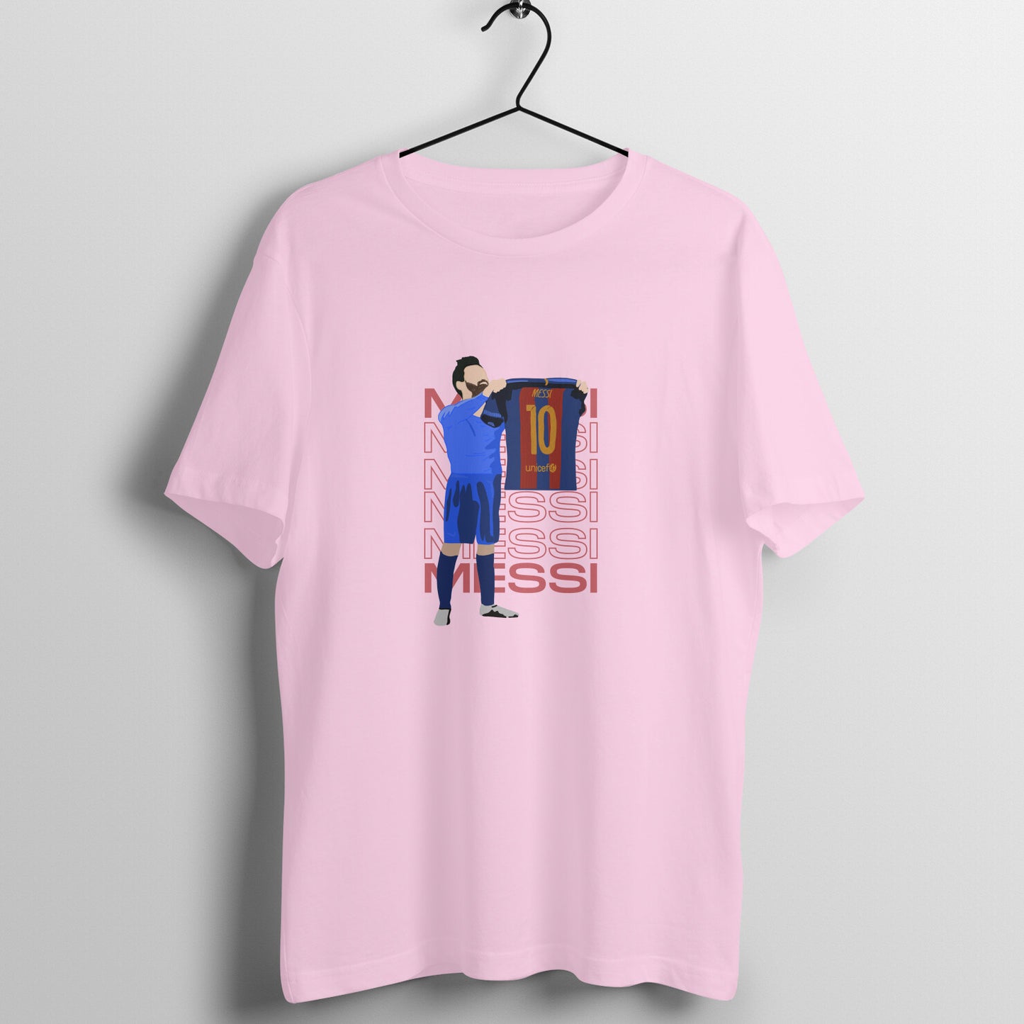 Messi holding shirt - Men's T-shirts