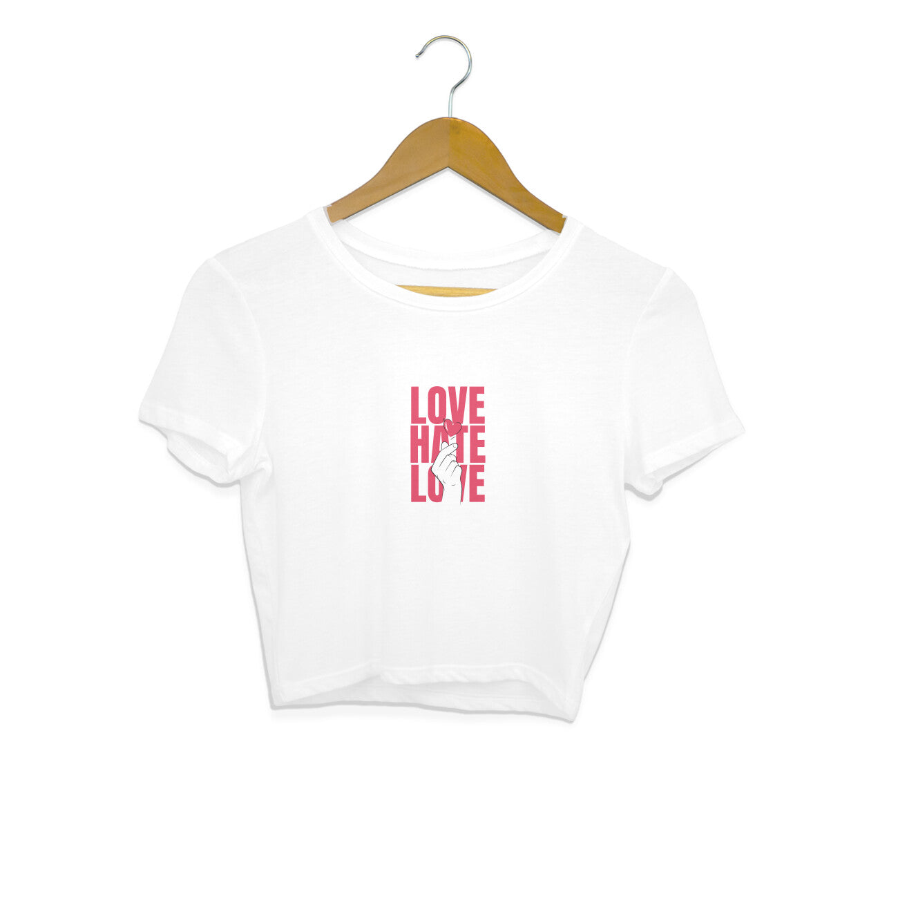 Love Hate Love - Women's crop tops