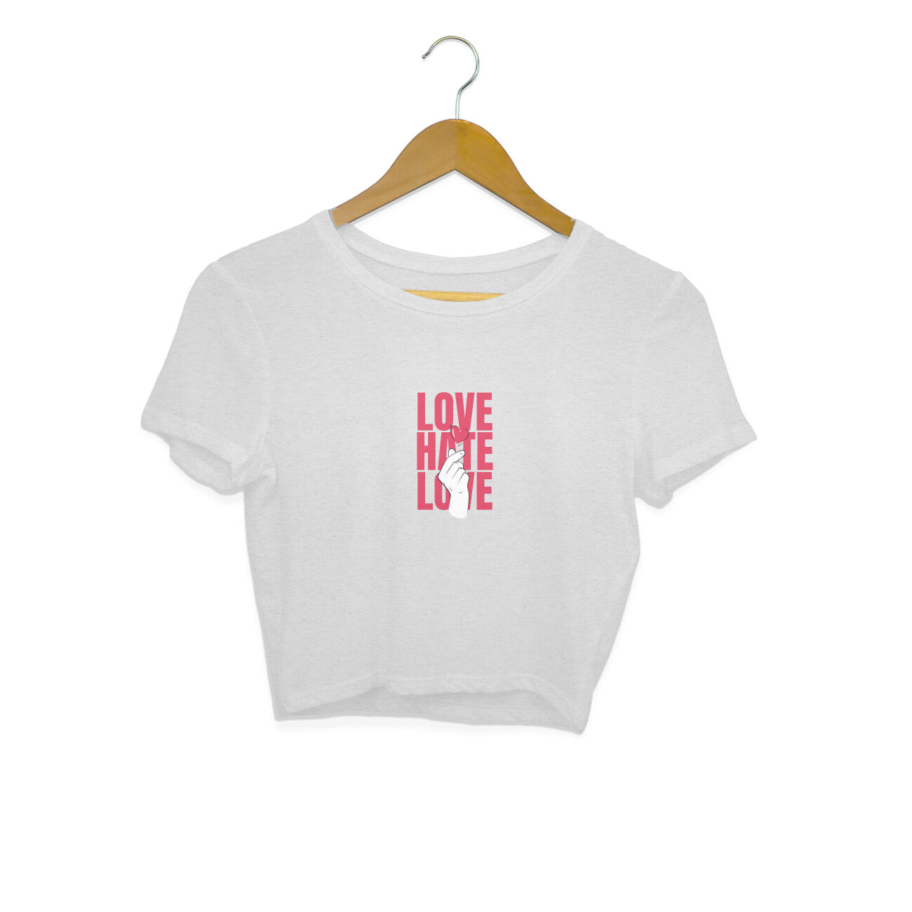 Love Hate Love - Women's crop tops