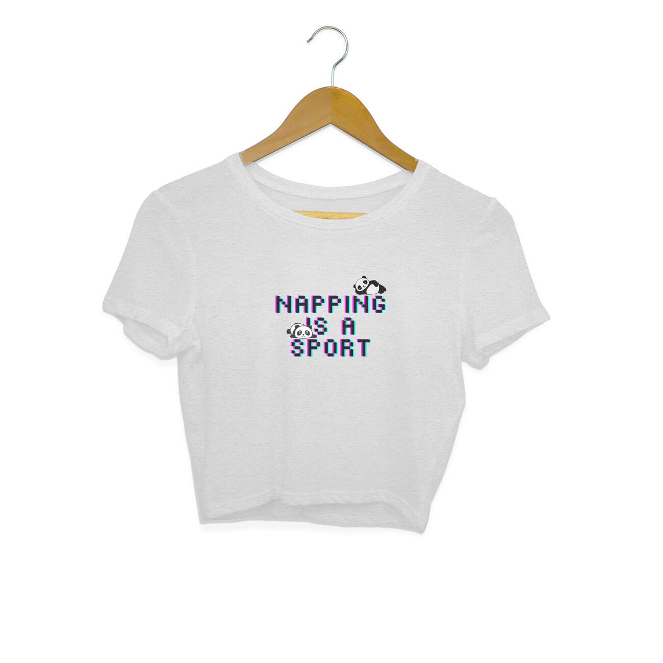 Napping is a sport - Women's crop tops