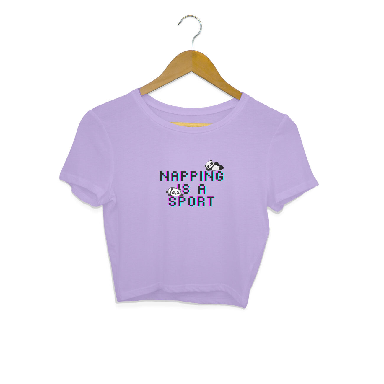 Napping is a sport - Women's crop tops