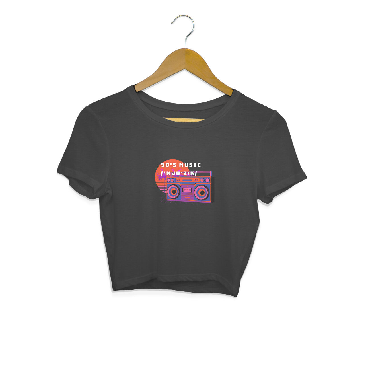 90's Music - Women's crop tops