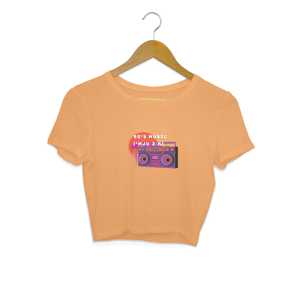 90's Music - Women's crop tops