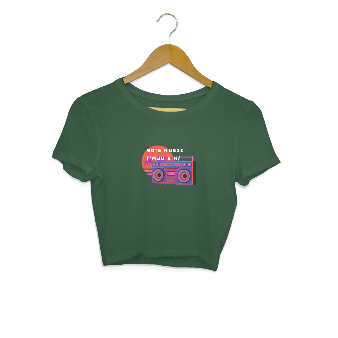 90's Music - Women's crop tops