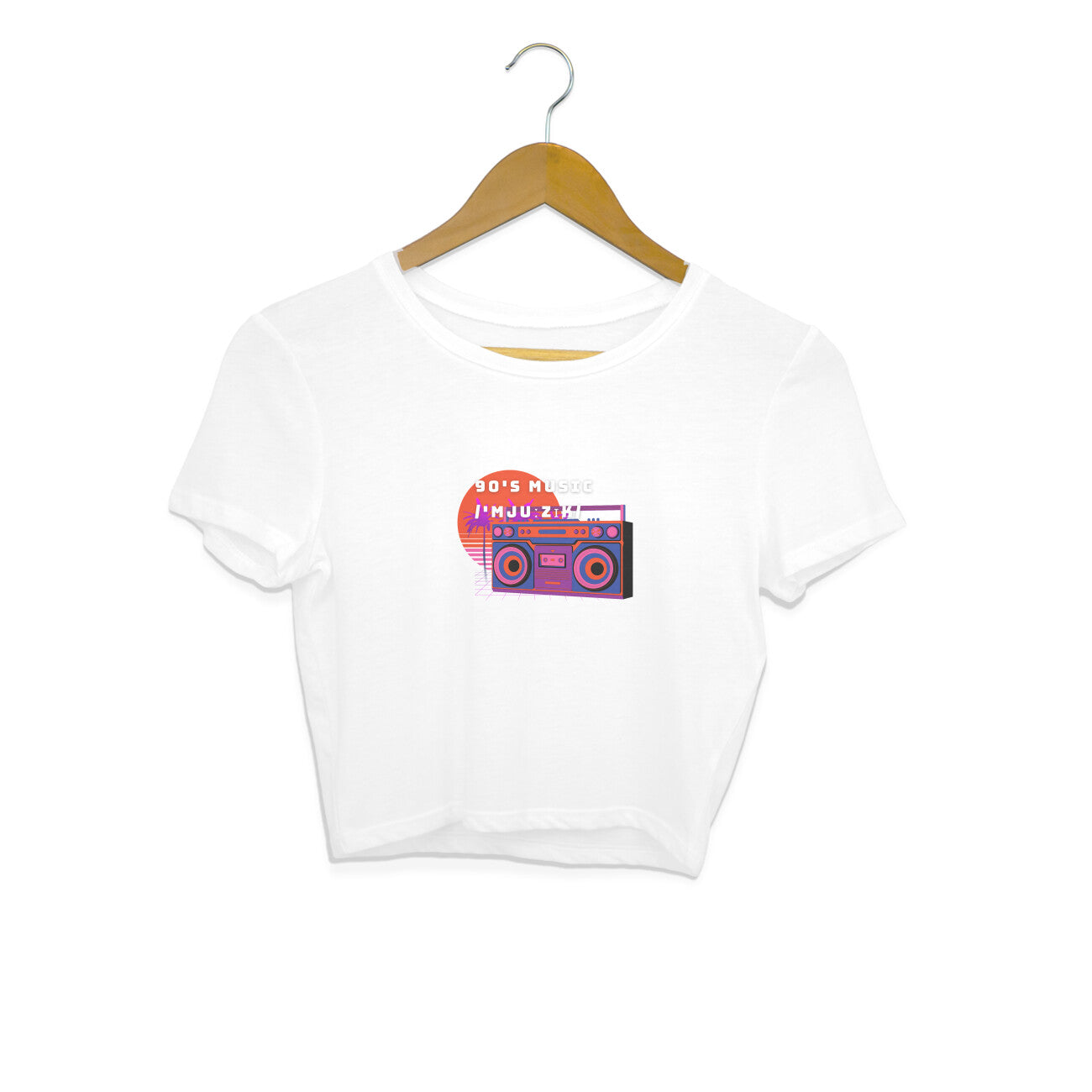 90's Music - Women's crop tops